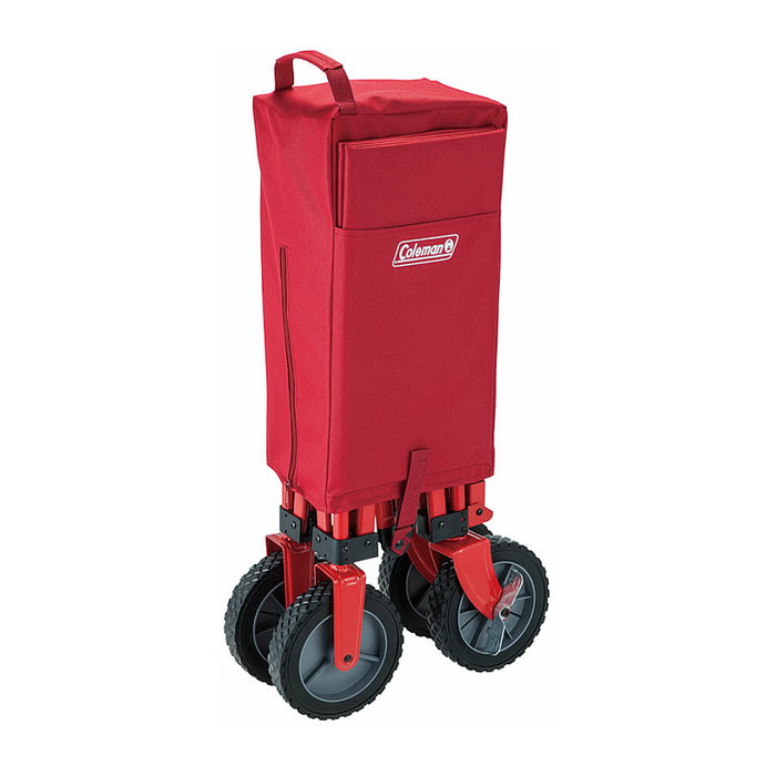 Coleman Carro de Camping Plegable con Freno Rojo