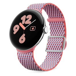 Google GA06104-WW Google Pixel Watch 3 41mm Correa Tejida Peony