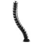 Equip Organizador de Cables de Doble Canal Negro