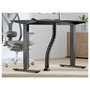 Equip Organizador de Cables de Doble Canal Negro