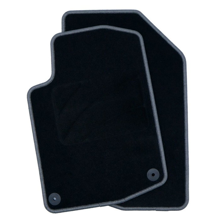 OCC Design Alfombrilla a Medida Peugeot 208 (2012-2019) 5 PZ Gris Oscuro