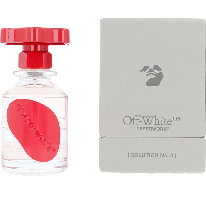 Off-White SOLUTION No. 3 Eau de Parfum Vaporizador 100 ml - Fragancia Rosa Floral y Afrutada