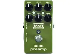MXR Pedal Preamplificador y D.I. para Bajo con Dimensiones 14x11x6.5 cm