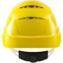 uvex pheos B-WR Casco de Seguridad Amarillo