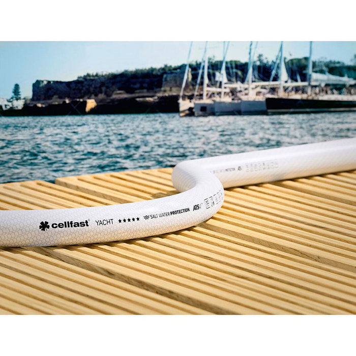 Cellfast Kit manguera yacht de 20 m, ø12,5 mm, ½ pulg, blanco