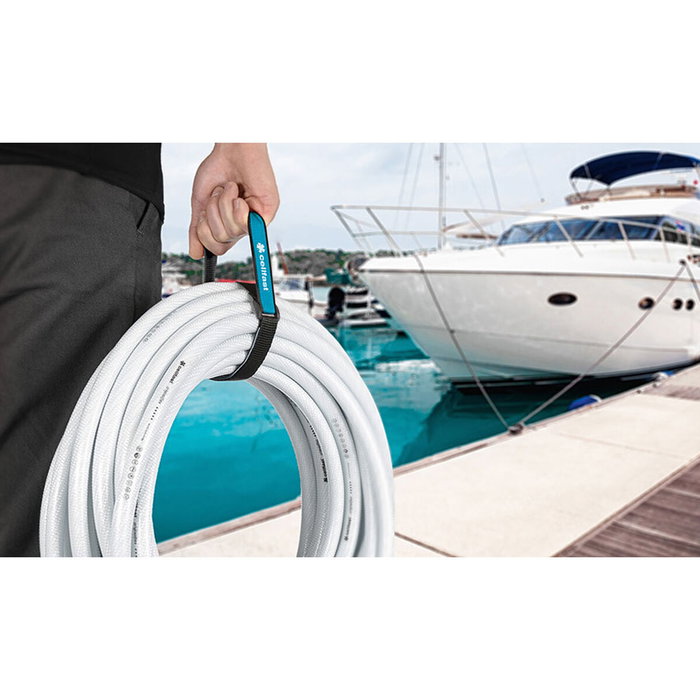 Cellfast Kit manguera yacht de 20 m, ø12,5 mm, ½ pulg, blanco