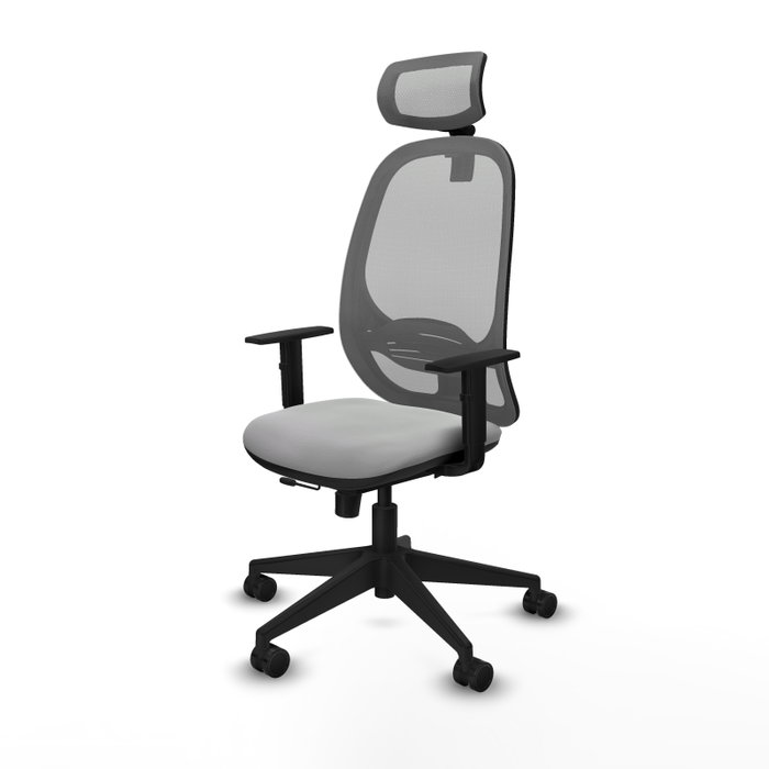 PIQUERAS Y CRESPO Silla de oficina Cilanco Gris con mecanismo Sincro/Traslack PIQUERAS Y CRESPO Silla de oficina Cilanco Gris con mecanismo Sincro/Traslack
