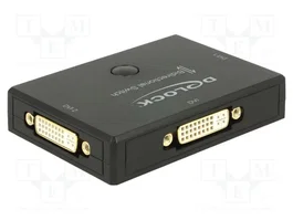 DeLOCK Conmutador DVI Bidireccional 4K 30 Hz