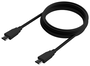 Aisens Cable USB 3.2 Gen2x2 20Gbps 2m Negro