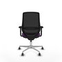 PIQUERAS Y CRESPO Silla de oficina Mardos Morado/Negro