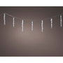 Lumineo Cortina LED Carámbanos 60 LEDs Luz Fría Exterior 3,6 m