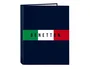 Safta Carpeta Folio Benetton Flag 4 Anillas Mixtas