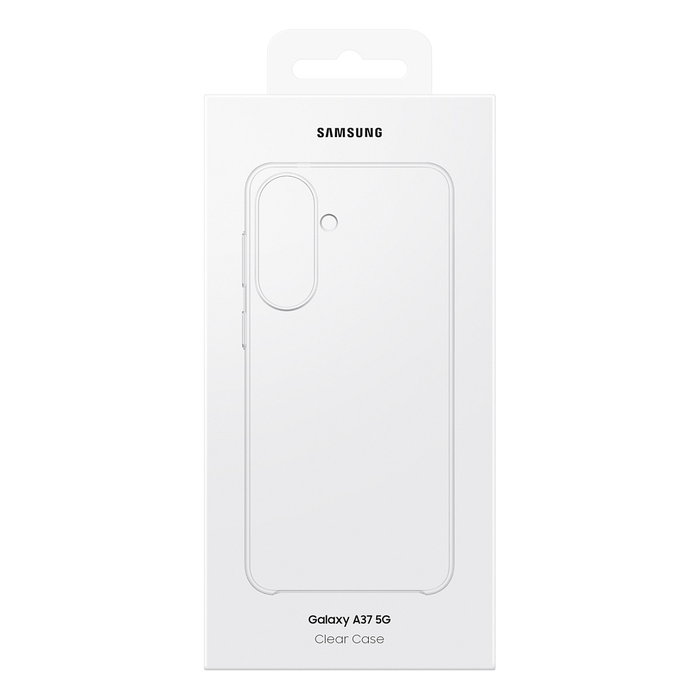 Samsung EF-QA376CTEGWW Funda Galaxy A37 5G Clear Case Transparente Anti-Huellas Protección Antiamarilleamiento