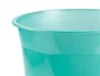 Liderpapel Papelera de plástico 13 litros menta translucido 275x285 mm