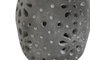 DKD Home Decor Portavelas de Cemento Gris 17x17x19 cm