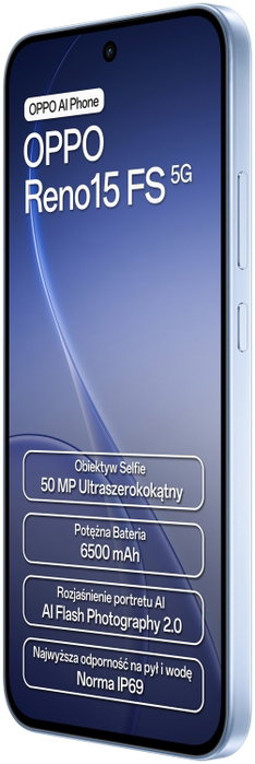Oppo Reno 15 FS 5G 8/512GB Azul Oppo Reno 15 FS 5G 8/512GB Azul