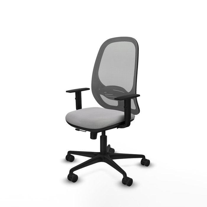PIQUERAS Y CRESPO Silla de oficina Cilanco Gris con mecanismo Sincro/Traslack