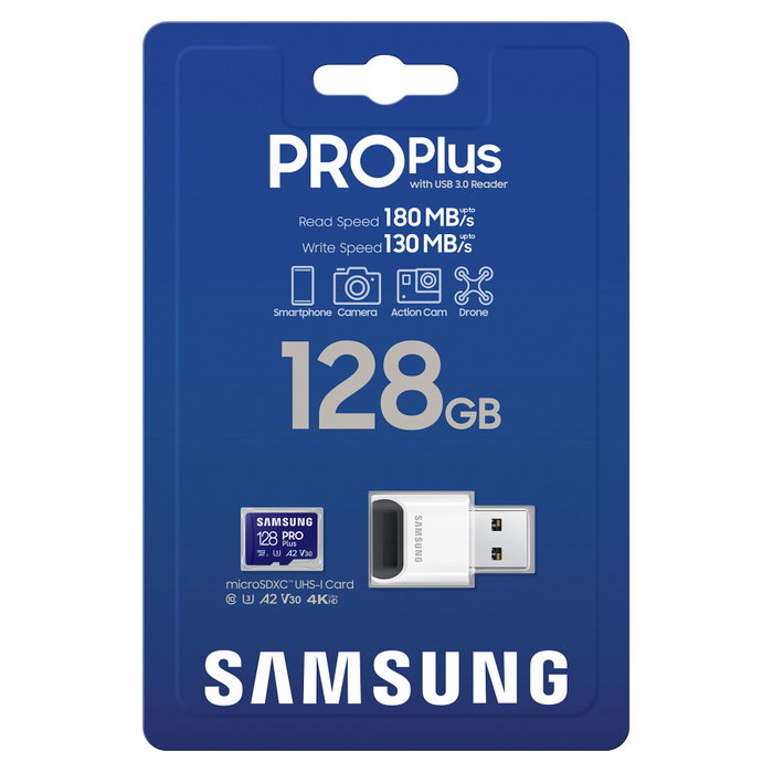 Samsung PRO Plus MB-MD128S 128 GB MicroSDXC