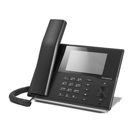 INNOVAPHONE IP232 Teléfono IP Negro, Pantalla Táctil 4.3" (10.9 cm) 480x272, PoE, 2xLAN, 4xUSB, G.711/G.722/G.729A
