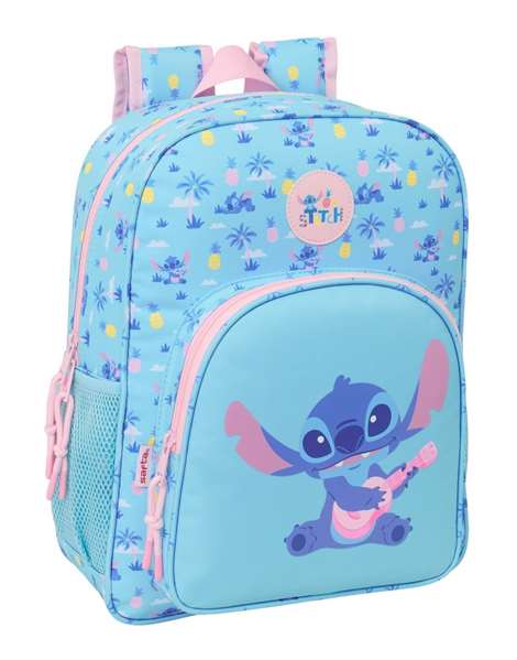 Safta Mochila Junior Stitch Waves Adaptable a Carro Safta Mochila Junior Stitch Waves Adaptable a Carro