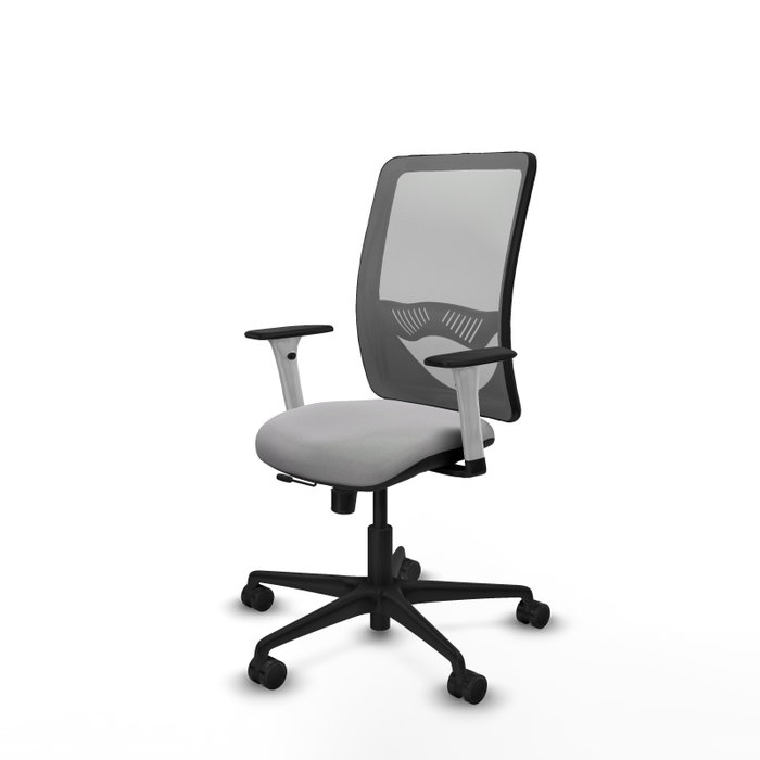 PIQUERAS Y CRESPO Silla de oficina Zulema Gris con mecanismo Sincro/Traslack PIQUERAS Y CRESPO Silla de oficina Zulema Gris con mecanismo Sincro/Traslack