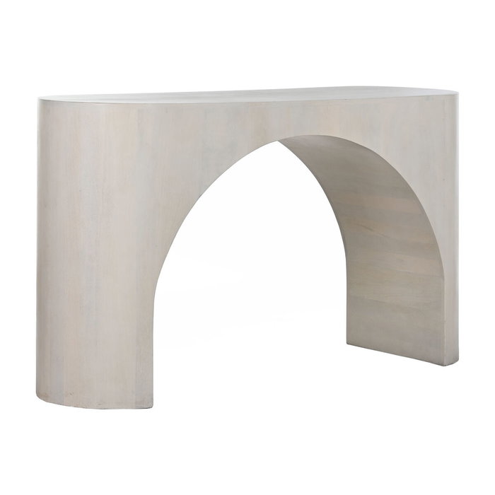 DKD Home Decor Consola de Mango Blanco