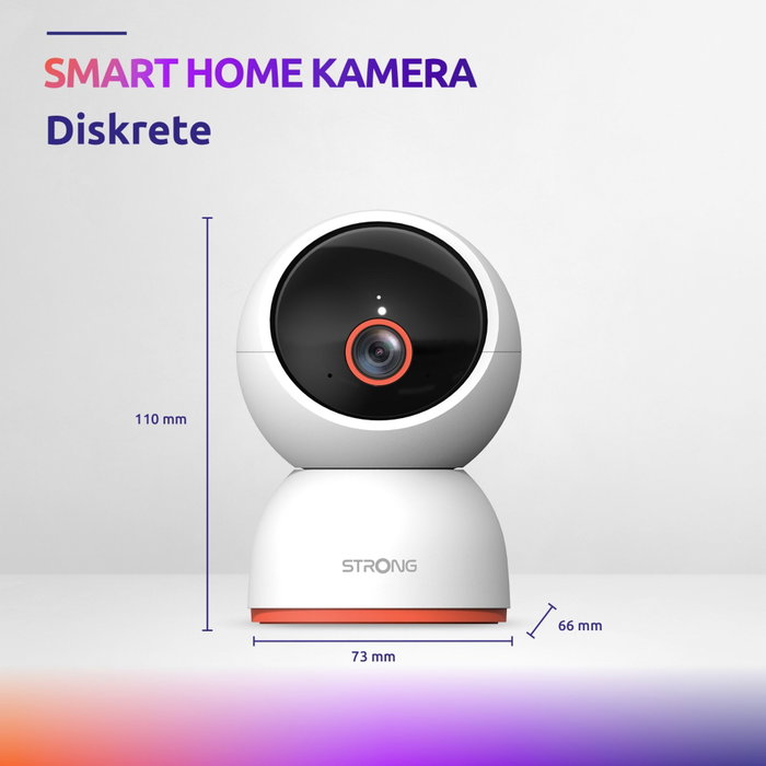 Strong SHC08IR0-W Smart Home Cámara de Seguridad 8MP 4K UHD Blanca