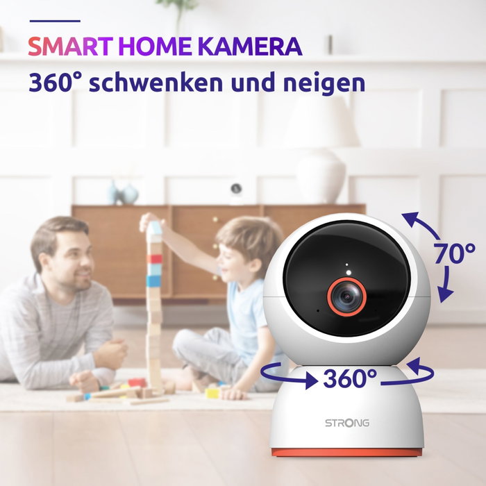 Strong SHC08IR0-W Smart Home Cámara de Seguridad 8MP 4K UHD Blanca