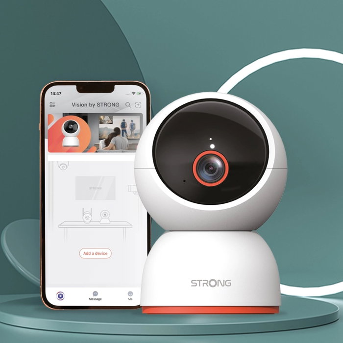 Strong SHC08IR0-W Smart Home Cámara de Seguridad 8MP 4K UHD Blanca