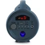 Bigben Interactive PARTYBTLITEDB Altavoz Inalámbrico Bluetooth con Micrófono y Efectos de Luz, 50W, Azul Oscuro