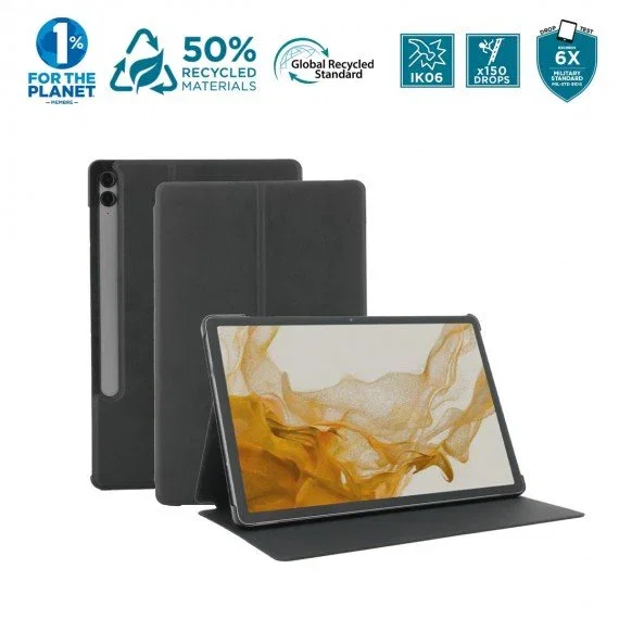 Mobilis 068016 Funda Folio para Tablet Samsung Galaxy Tab S9 FE+ / S10+ / S9+, 12.4", Resistente a Caídas, Golpes y Rayones, Negro Mobilis 068016 Funda Folio para Tablet Samsung Galaxy Tab S9 FE+ / S10+ / S9+, 12.4", Resistente a Caídas, Golpes y Rayones, Negro
