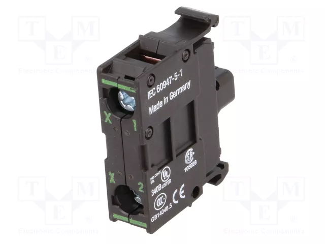 Eaton M22-LED-G Luminaria LED para caja eléctrica, 12-30V AC/DC, Negro Eaton M22-LED-G Luminaria LED para caja eléctrica, 12-30V AC/DC, Negro