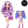 Rainbow High Littles Muñeca 15cm + Mascota Morado LIT35051531234 - A partir de 4 años