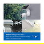 TP-Link Tapo C425 Kit (EU) - Cámara de Seguridad Exterior IP Inalámbrica Solar, 4MP, Blanco, Forma Bala, con Montaje para Techo/Pared