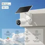 TP-Link Tapo C425 KIT Cámara Vigilancia WiFi Exterior con Batería Integrada y Panel Solar, Visión Nocturna a Color 2K, Detección Personas/Mascotas por IA, Resistente IP66