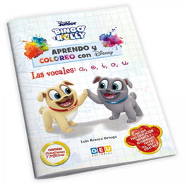 APRENDO Y COLOREO CON DISNEY VOCALES, VV.AA. - GEU