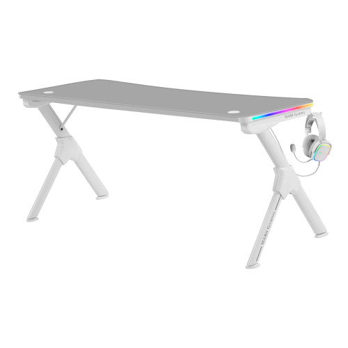 Mars Gaming MGDXLRGBW Mesa Gaming Ergonómica RGB Blanco Grande Mars Gaming MGDXLRGBW Mesa Gaming Ergonómica RGB Blanco Grande