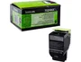Lexmark Cartucho de tóner 702HKE Negro