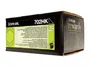 Lexmark Cartucho de tóner 702HKE Negro
