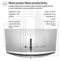 HP Series 7 Pro 738pu Monitor Curvo WQHD+ 37,5 pulgadas Thunderbolt 4