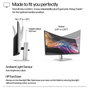 HP Series 7 Pro 738pu Monitor Curvo WQHD+ 37,5 pulgadas Thunderbolt 4