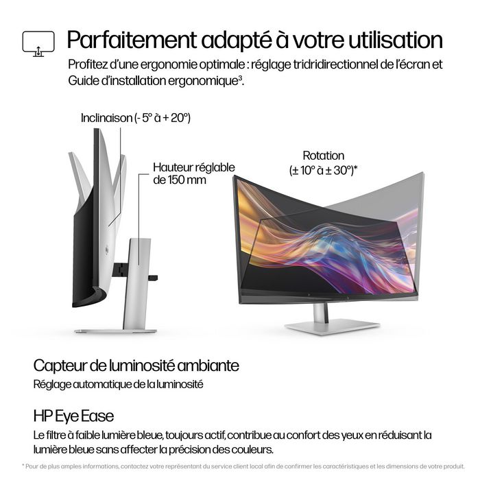 HP Series 7 Pro 738pu Monitor Curvo WQHD+ 37,5 pulgadas Thunderbolt 4 HP Series 7 Pro 738pu Monitor Curvo WQHD+ 37,5 pulgadas Thunderbolt 4