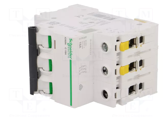 SCHNEIDER ELECTRIC iC60N Interruptor magnetotérmico 16A 3 polos