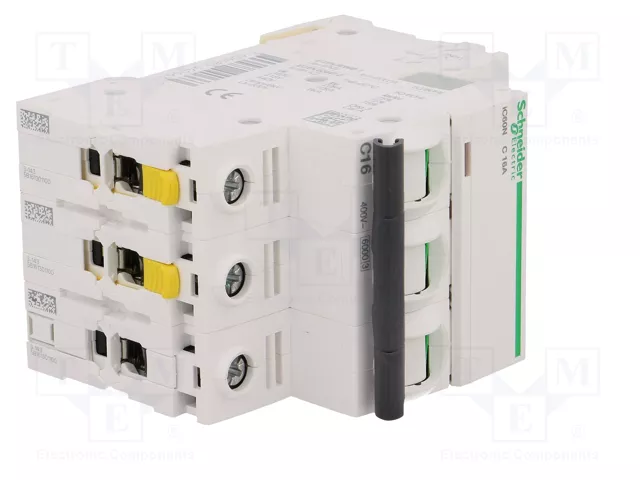 SCHNEIDER ELECTRIC iC60N Interruptor magnetotérmico 16A 3 polos