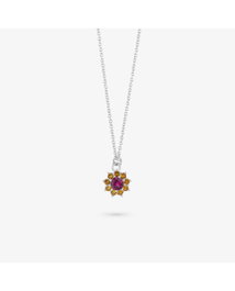 Radiant Collar Silver Piedra Rosa ROSETONES 40CM