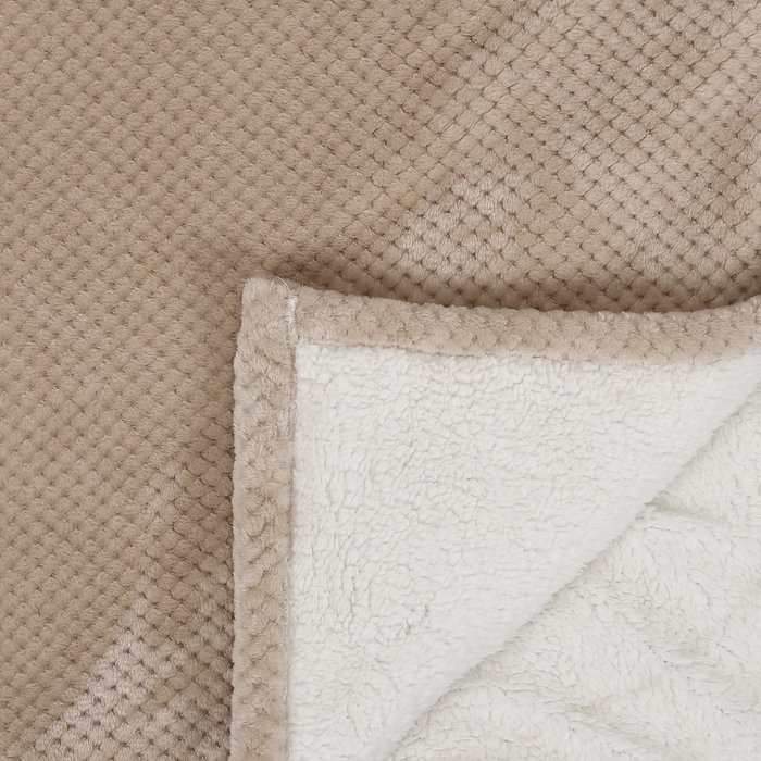 Home Deco Factory Manta Beige XXL 180x220 cm Home Deco Factory Manta Beige XXL 180x220 cm