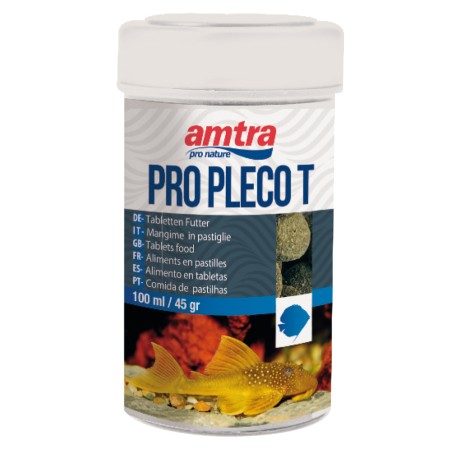 Nayeco Amtra Pro Pleco 100 mL Alimento Hundible para Peces de Fondo con Espirulina y Corteza de Roble Nayeco Amtra Pro Pleco 100 mL Alimento Hundible para Peces de Fondo con Espirulina y Corteza de Roble