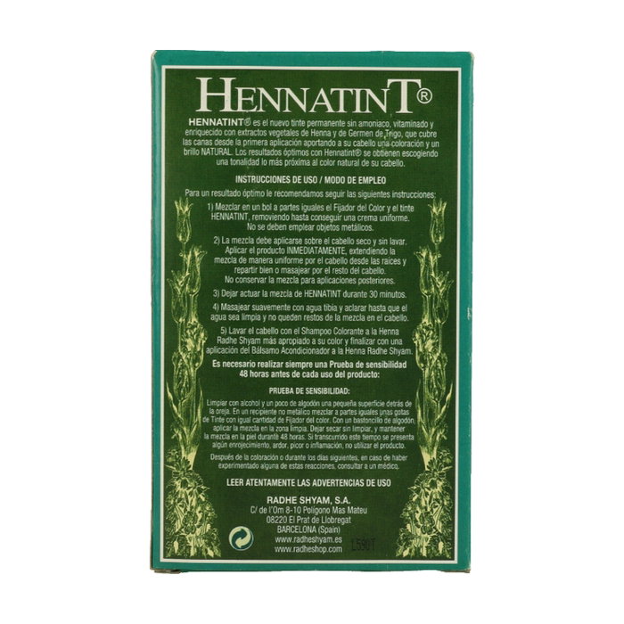 Radhe Shyam Hennatint Negro Azulado