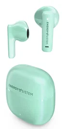 Energy Sistem StreetMusic Mint Auriculares True Wireless Stereo (TWS) Intraurales con Bluetooth 5.4, Micrófono, 20h Autonomía, USB-C, Color Verde Menta