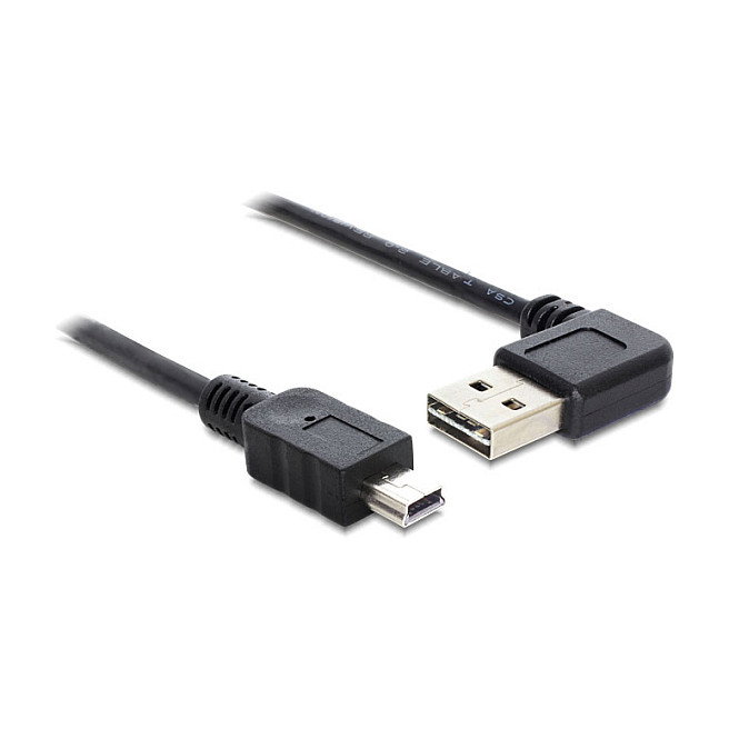 DeLOCK Cable USB 2.0 A a Mini-USB A de 2 m, Negro DeLOCK Cable USB 2.0 A a Mini-USB A de 2 m, Negro